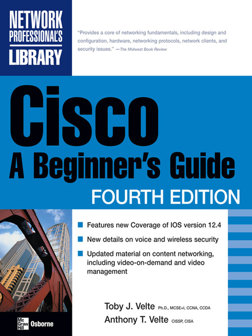 Title details for Cisco by Toby Velte - Wait list